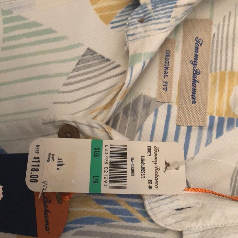 Multicolor, Tommy Bahama silk shirt